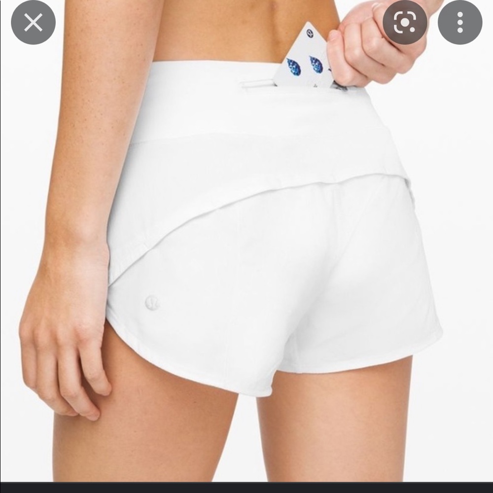 Lululemon speed up shorts